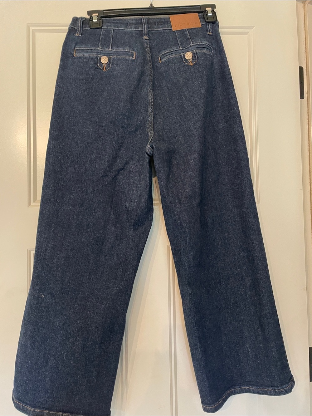 Judy Blue Dark Blue Wide Leg Jeans